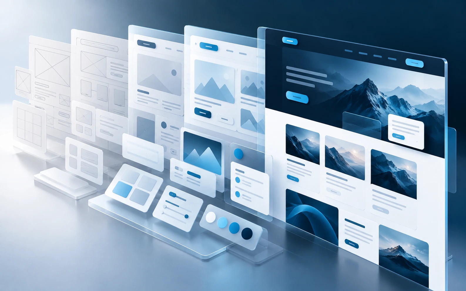 Conception d’une interface web, du wireframe au design final